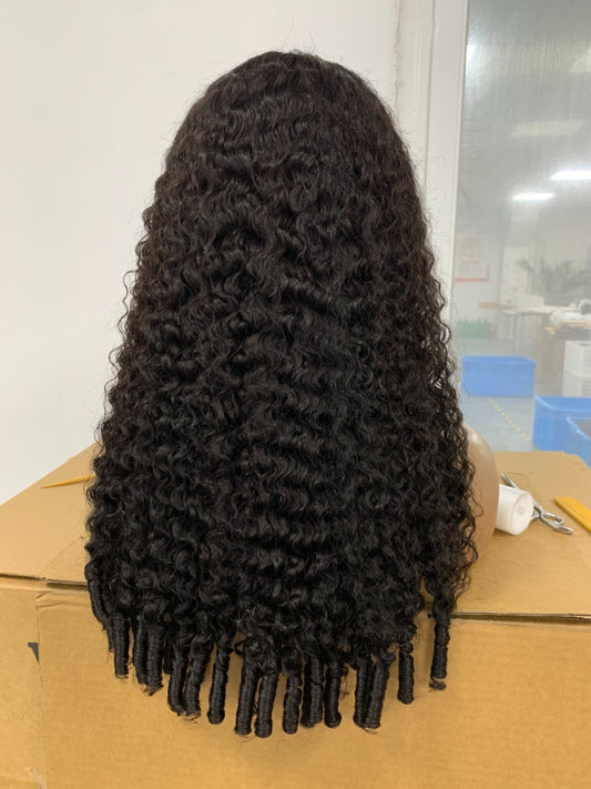 Burmese curly wig