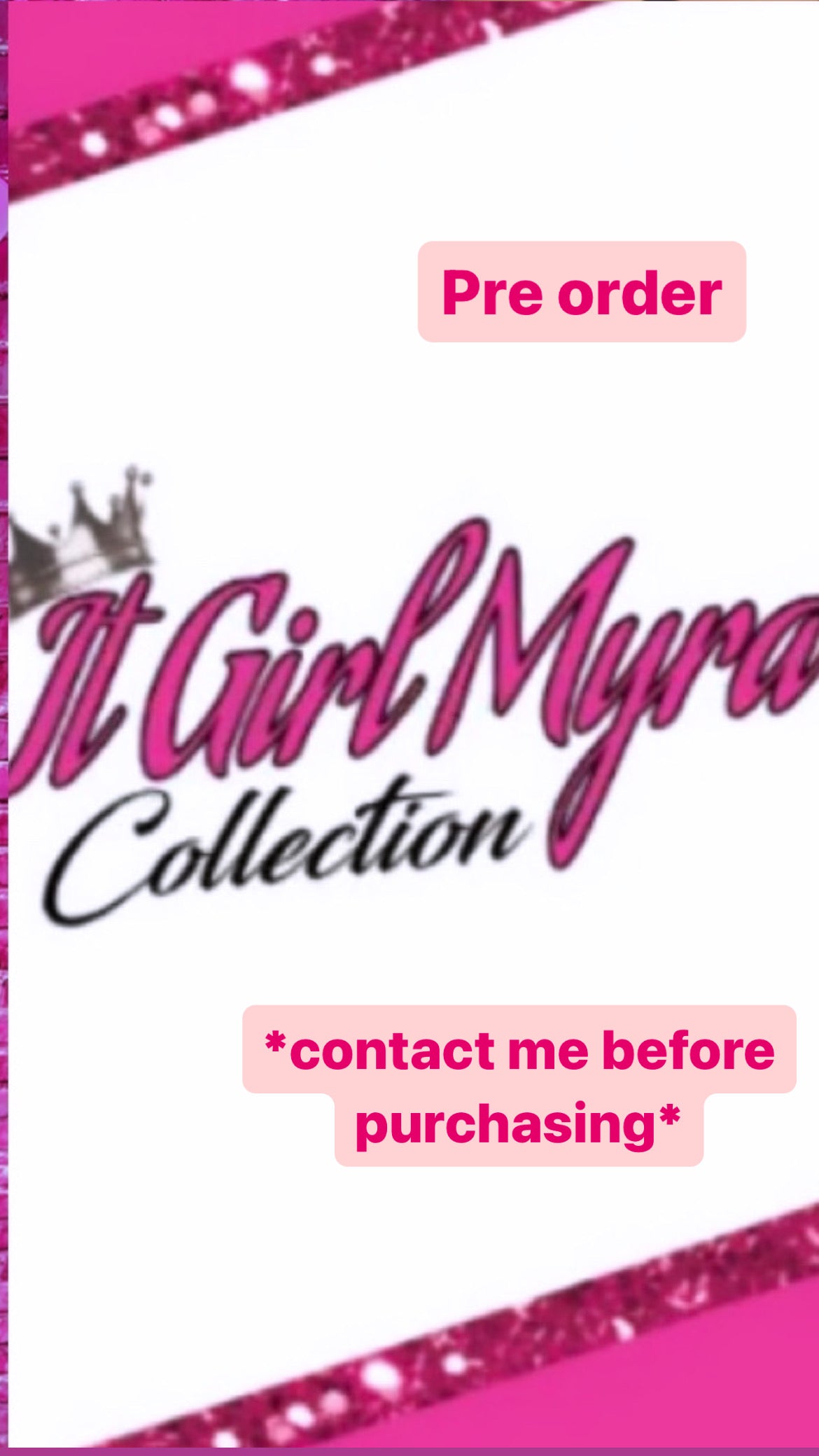 Pre order